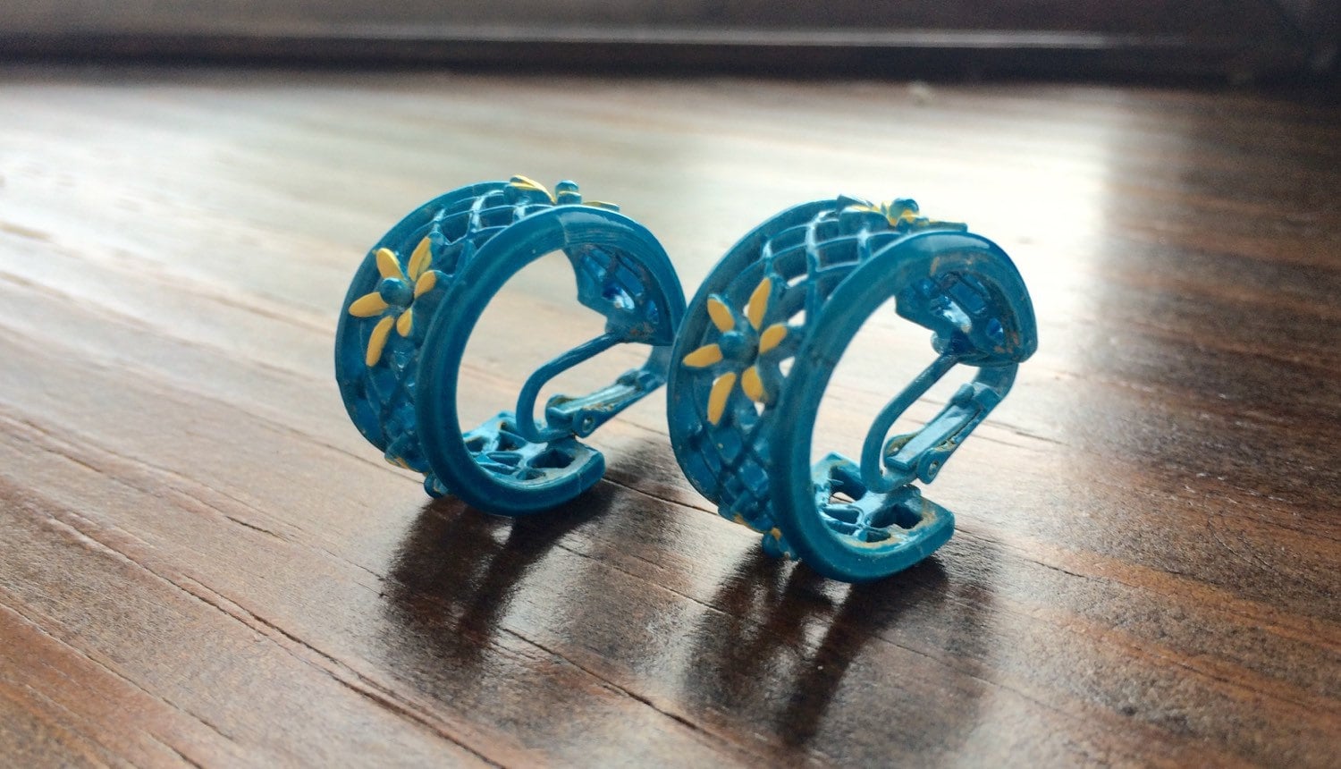 Boho Strand Hoop Ohrclips von VibesAndVintage