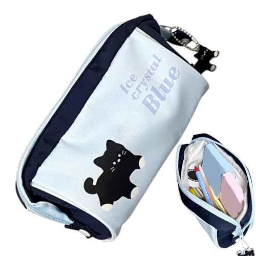 Federmäppchen, Federmäppchen mit großem Fassungsvermögen, schöne Aufbewahrungstasche für Stifte, tragbarer Schreibwaren-Organizer, Kosmetiktasche, Einzigartiges Attribut, Consulte la descripción von Vibhgtf