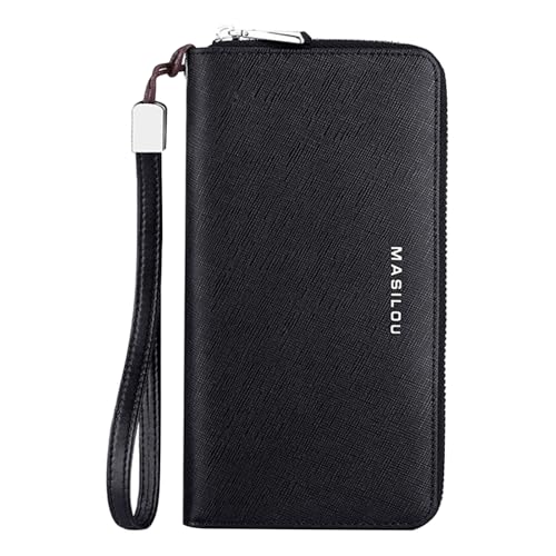 Vibhgtf Kreditkartenetui mit -Schutz – Großes Portemonnaie mit 24 Fächern | Kreditkartenetui mit -Schutz und Mehreren Fächern von Vibhgtf