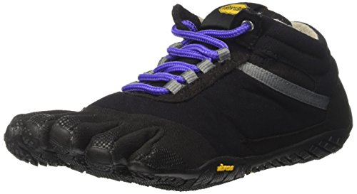 Vibram FiveFingers 15W5303 TREK Ascent Insulated, Outdoor Fitnessschuhe Damen, Mehrfarbig (Black/purple), 37 EU von Vibram