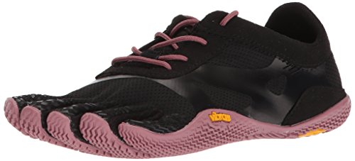 Vibram FiveFingers 18W0701 KSO Evo, Fitnessschuhe Damen, Schwarz (Black/Rose), 42 EU von Vibram