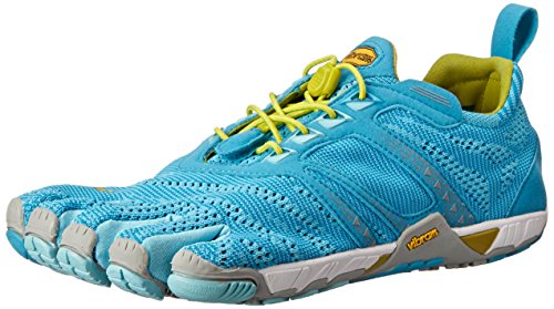 Vibram FiveFingers Damen KMD Evo Outdoor Fitnessschuhe, Mehrfarbig (Light Blue/Grey/Yellow), 36 EU von Vibram FiveFingers
