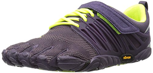 Vibram FiveFingers 17W6606 V-TRAIN, Fitnessschuhe Damen, Mehrfarbig (Nightshade/Safety/Yellow), 36 EU von Vibram