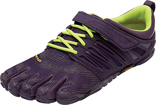 Vibram FiveFingers 17W6606 V-TRAIN, Fitnessschuhe Damen, Mehrfarbig (Nightshade/Safety/Yellow), 37 EU von Vibram