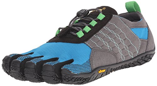 Vibram FiveFingers Trek Ascent, Damen Outdoor Fitnessschuhe, Mehrfarbig (Grey/Blue/Green), 37 EU von Vibram