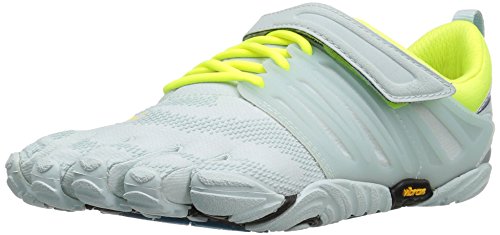 Vibram FiveFingers V-Train-W V-TRAIN, Hallenschuhe Damen, Weiß (Pale Blue/Safety Yellow), 36 EU von Vibram