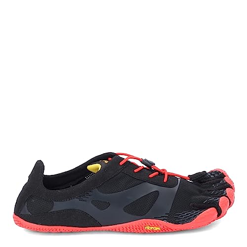 Vibram FiveFingers 18M0701 KSO Evo, Fitnessschuhe Herren, Schwarz (Black/Red), 42 EU von Vibram