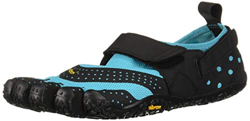 Vibram FiveFingers Damen V Aqua Schuhe, Blau (Black/Light Blue Black/Light Blue), 37 EU von Vibram