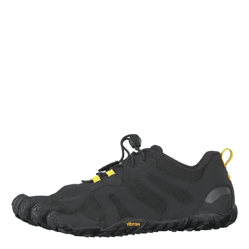 Vibram FiveFingers 19W7601 V-Trail 2.0, Traillaufschuhe Damen, Schwarz (Black/Yellow), 38 EU von Vibram