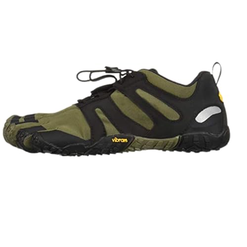 Vibram FiveFingers 19M7602 Herren V-Trail 2.0, Traillaufschuhe, Grün (Ivy/Black), 45 EU von Vibram