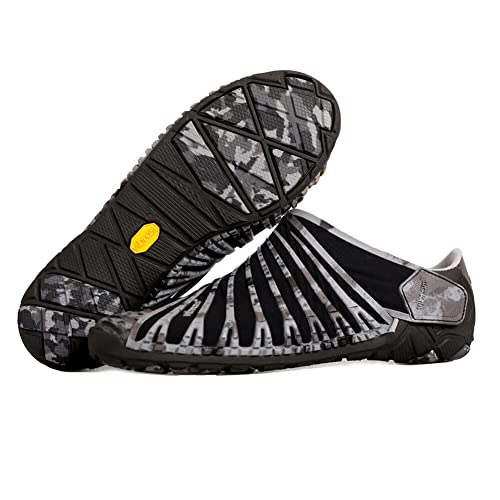 Vibram Furoshiki EVO Women- Damen Barfußschuh/Wickelschuh mit Neuer Rutschfester und gepolsterter EVO-Sohle, Size:38 EU, Color:Marble Black von Vibram