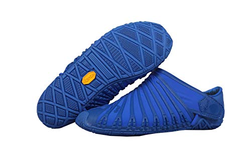 Vibram Furoshiki Kids- Rutschfester Barfußschuh/Wickelschuh für Kinder, Color:Blue, Size:31-32 EU von Vibram