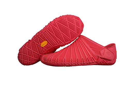 Vibram Furoshiki Kids- Rutschfester Barfußschuh/Wickelschuh für Kinder, Color:Coral, Size:31-32 EU von Vibram