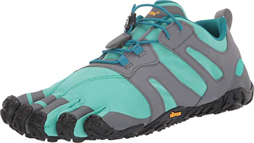 Vibram Damen V-Trail 2.0 Sneaker, Blue/Green, 38 EU von Vibram