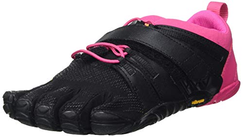 Vibram Damen V-Train 2.0 Sneaker, Black/Pink, 38 EU von Vibram