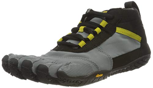 Vibram Damen V-Trek Sneaker, Black/Grey/Citronelle, 36 EU von Vibram