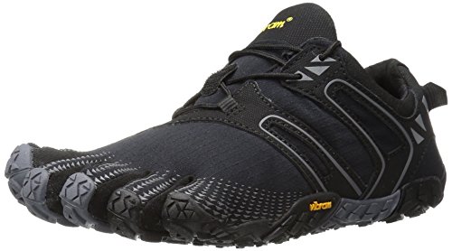 Vibram Five Fingers Damen V-trail Traillaufschuhe, Schwarz (Black/Grey Black/Grey), 36 EU von Vibram