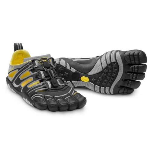 Vibram Five Fingers - Treksport Sandal (Damen) - Zehenschuhe - Black/Dark Grey Größe: 37 von Vibram