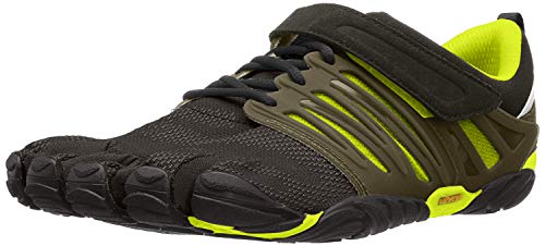 Vibram FiveFingers 17M6602 V-TRAIN, Fitnessschuhe Herren, Schwarz (Black/Green), 48 EU von Vibram