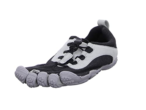 Vibram FiveFingers Herren V-Run Retro Schuhe, Black/Grey, 44 EU von Vibram FiveFingers
