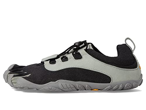 Vibram FiveFingers Herren V-Run Retro Schuhe, Black/Grey, 44.5 EU von Vibram FiveFingers