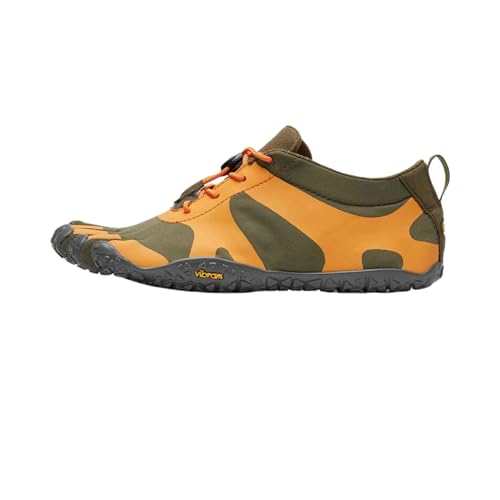 Vibram FiveFingers V-Alpha Trailschuh für Herren, Militär/Orange, 46 EU Vibram FiveFingers V-Alpha Trailschuh für Herren, Militär/Orange, 46 EU von Vibram