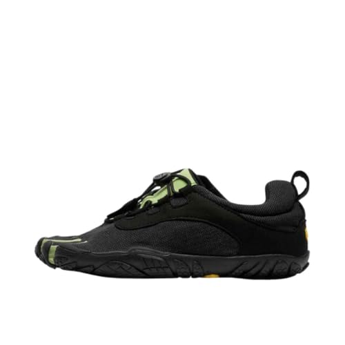 Vibram Damen V-Run Retro Black Green Sneaker, Schwarz Grün Schwarz, 39/39.5 EU von Vibram