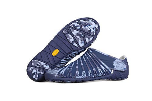 Vibram Furoshiki EVO Men- Herren Barfußschuh/Wickelschuh mit Neuer Rutschfester und gepolsterter EVO-Sohle, Size:40 EU, Color:Marble Blue von Vibram