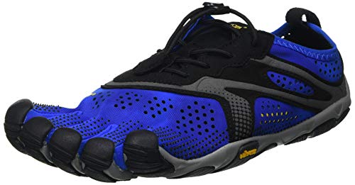 Vibram Herren V-Run Sneaker, Blue/Black, 40 EU Vibram Herren V-Run Sneaker, Blue/Black, 40 EU von Vibram