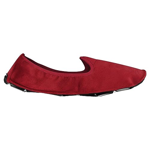 Vibram One Quarter Slip On Velvet Red Damen Pocketable Shoe, rot, 39 EU von Vibram