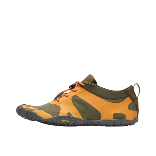 Vibram Damen FiveFingers V-Alpha Trail Schuh, Militär/Orange, 9 - 9.5 US von Vibram