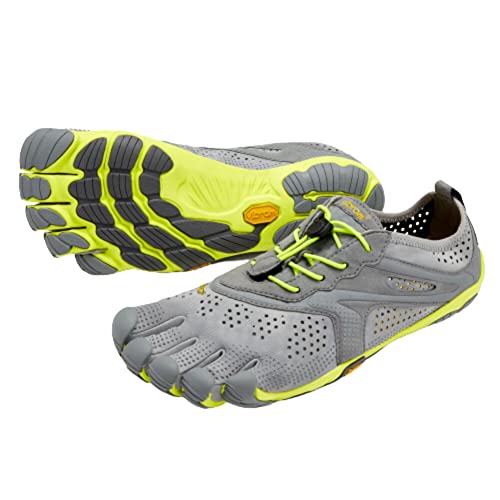 Vibram Women's V Running Shoe (Grey/Yellow, Numeric_9) von Vibram