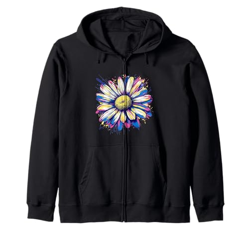 Lässiger Gänseblümchen-Look für Jungen und Mädchen Kapuzenjacke Lässiger Gänseblümchen-Look für Jungen und Mädchen Kapuzenjacke von Vibrant Daisy Look