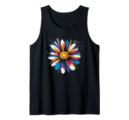 Tolle Gänseblümchenblüten in tollen Farben für Erwachsene und Kinder Tank Top Tolle Gänseblümchenblüten in tollen Farben für Erwachsene und Kinder Tank Top von Vibrant Daisy Look