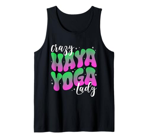 Crazy Haya Yoga-Design für Damen Tank Top Crazy Haya Yoga-Design für Damen Tank Top von Vibrant Yoga Expressions