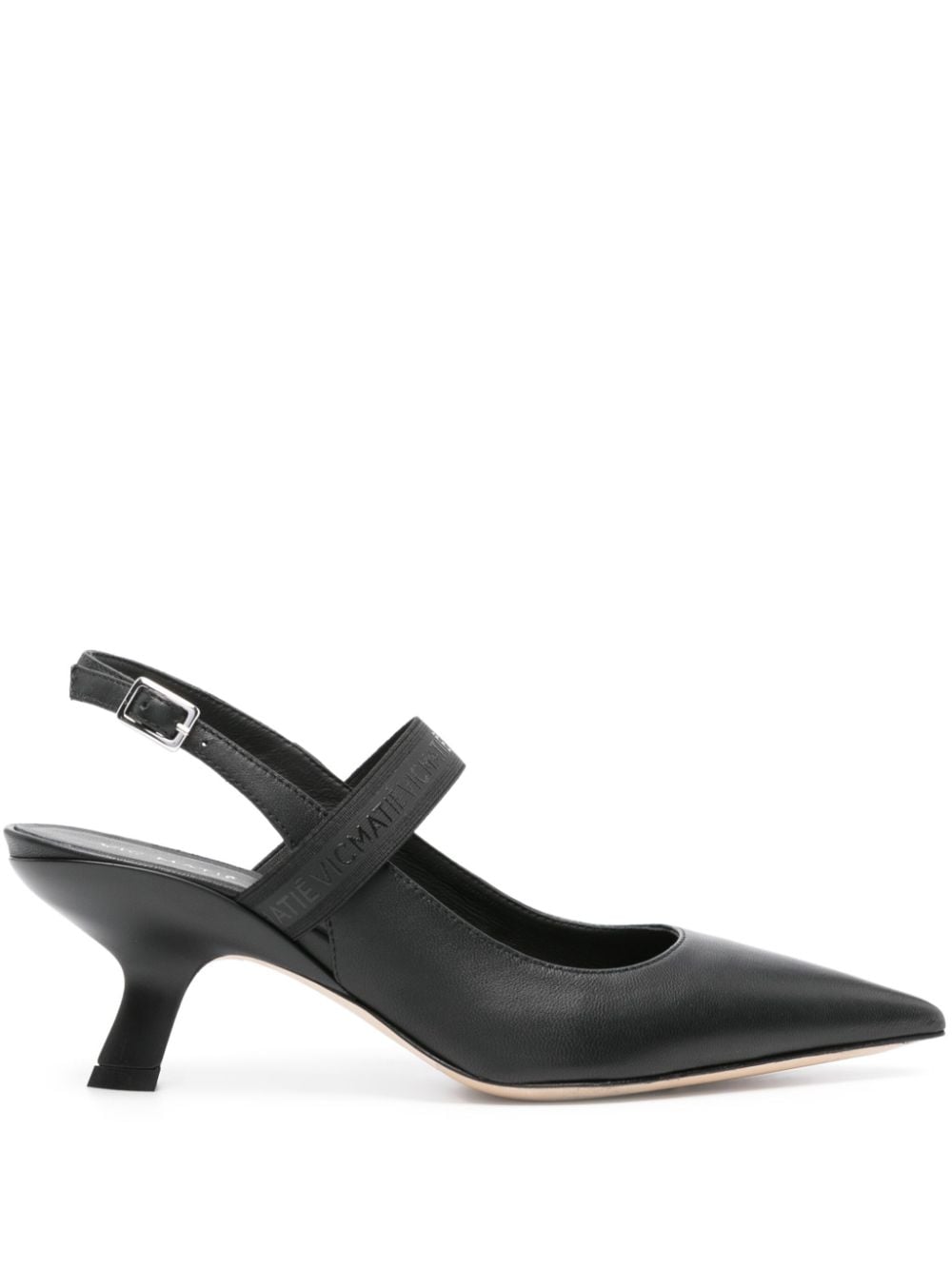 Vic Matie Slingback-Pumps - Schwarz von Vic Matie