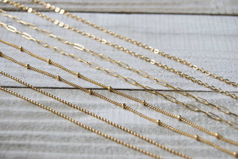 Gold Filled Ketten Zum Layering » Goldketten Satellitenkette Kugelkette Halsketten Boho Schmuck Gold Filled Ketten Zum Layering » Goldketten Satellitenkette Kugelkette Halsketten Boho Schmuck von ViceAndVirtueNYC