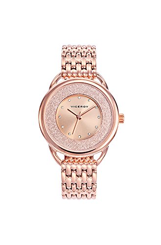 Viceroy Damen Analog Quarz Uhr mit Edelstahl Armband 471072-90 von Viceroy