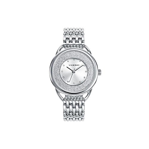 Viceroy Damen Analog Quarz Uhr mit Edelstahl Armband 471072-10 von Viceroy