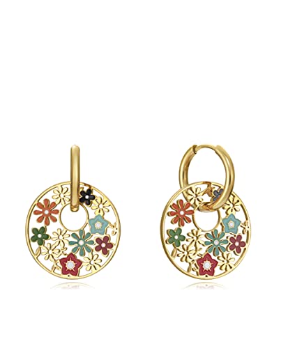 Pendientes Viceroy Kiss 75290E09019 acero dorado von Viceroy