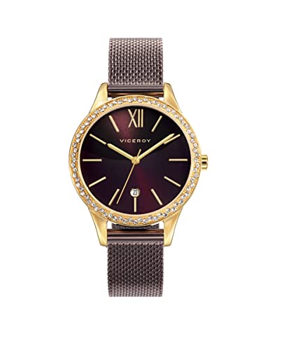 Viceroy Damen Analog Quarz Uhr mit Edelstahl Armband 471100-43 von Viceroy