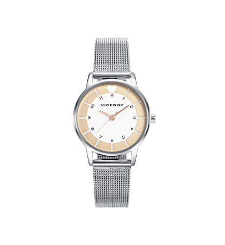 VICEROY Armbanduhren Kinder und Jugendliche Analog Quarzwerk Edelstahlband 42364-94 von Viceroy