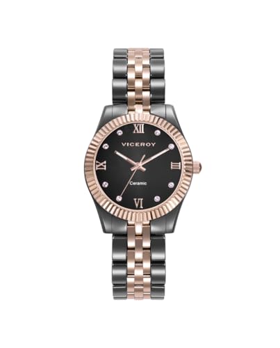 VICEROY - Uhr IP-Stahl Rosa und Keramik Armband Frau Va - 41124-53 von Viceroy