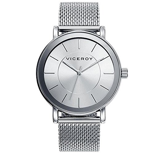 Viceroy Herren Analog Quarz Uhr mit Edelstahl Armband 40989-07 von Viceroy