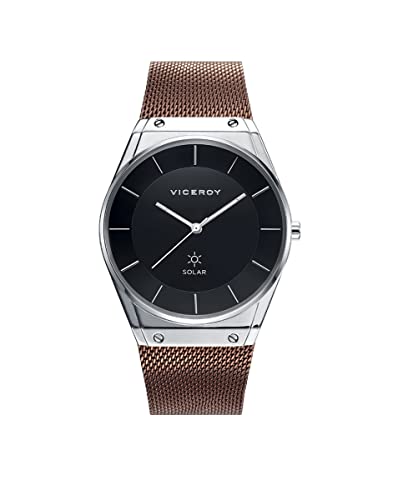 Viceroy Herren Analog Quarz Uhr mit Edelstahl Armband 42321-57 von Viceroy