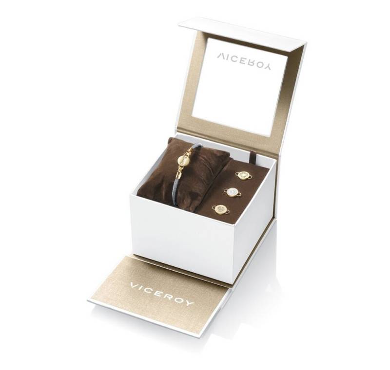 Viceroy Armband Bicolor bracelet with replaceable pendants Kiss 75071K01012 von Viceroy