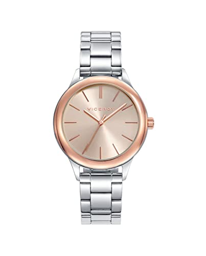 Viceroy Damen Analog Quarz Smart Watch Armbanduhr mit Edelstahl Armband 401034-97 von Viceroy