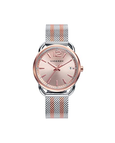 Viceroy Damen Analog Quarz Uhr mit Edelstahl Armband 461070-95 von Viceroy