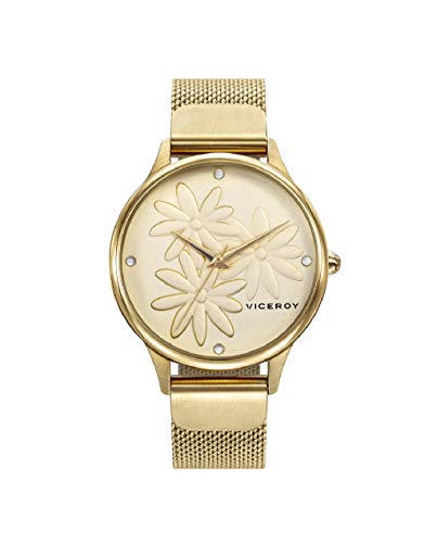 Viceroy Reloj Kiss 461120-97 Mujer Acero IP Dorado von Viceroy