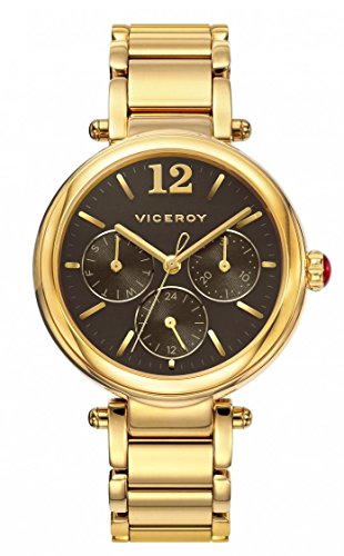 Viceroy Damen Multi Zifferblatt Quartz Uhr mit Edelstahl Armband 471056-45 von Viceroy